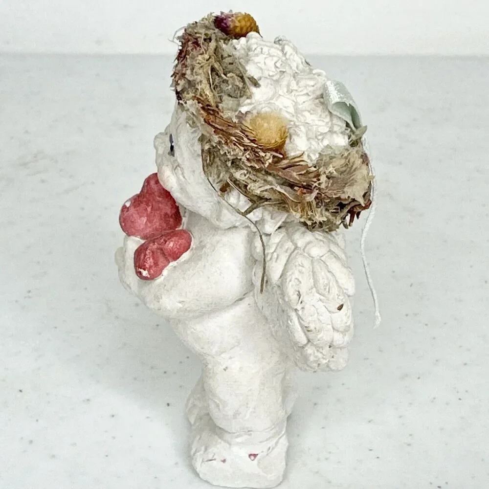Handful Of Hearts‎ Dreamsicles #DC204 Cherub W/hearts Angel Figurine 90’s